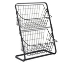 Prateleira Dupla Organizadora de Frutas e mantimentos